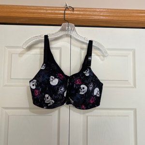 NWT Torrid Skull Balconette Bra 40DD